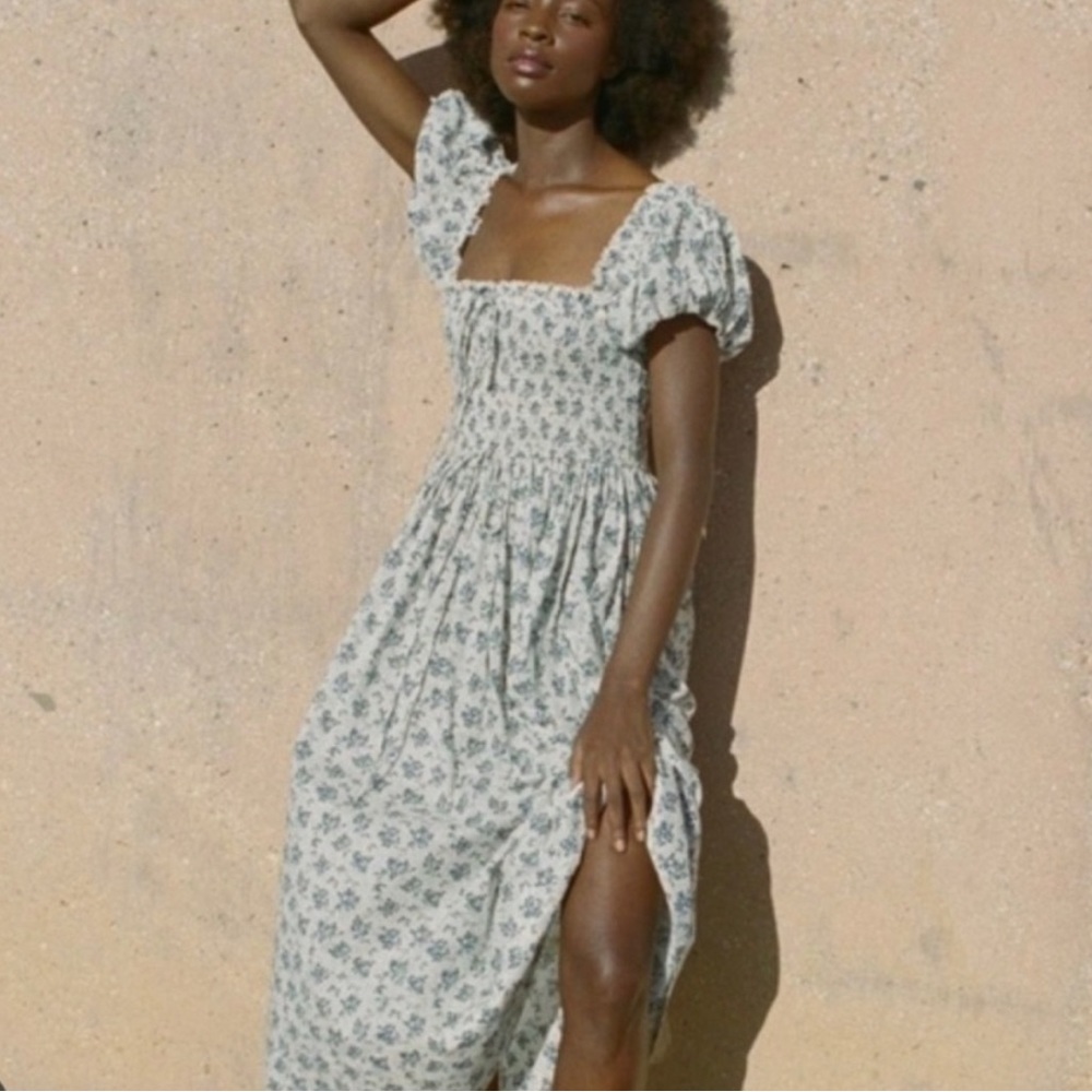 NWT Doen Stanza dress Songbird Toile M NWT